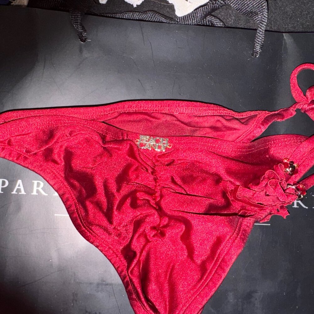 Beach Candy Alexa String Bikini Bottom - image 3